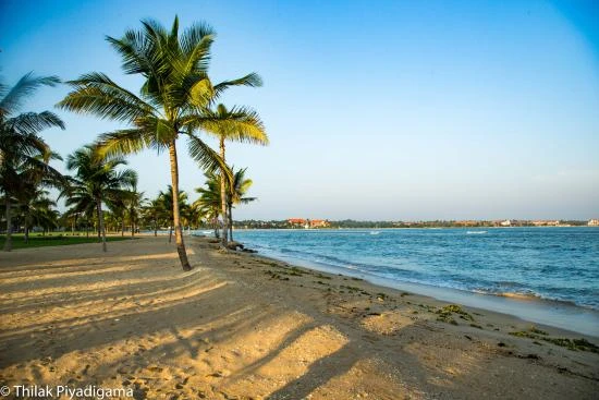 Nilaveli Beach with turquoise waters